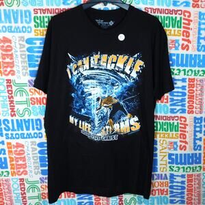 Triumph Wear I Can Tackle My Life Stoms Through Jesus Christ T Shirt Size XL New